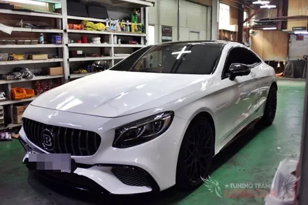 벤츠 S클래스 S63 AMG 쿠페 명품 오렌지색 나파가죽시트로 풀 체인지~ / 서울 중랑