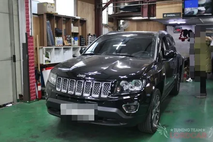 JEEP 지프 컴패스 아이보리색상으로 자동차실내인테리어 화사하게~ / 서울 중랑