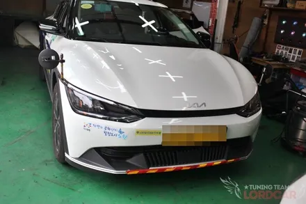기아 EV6 택시 영업용 차량 천장엠보싱 잘하는 곳 추천 / 서울 중랑
