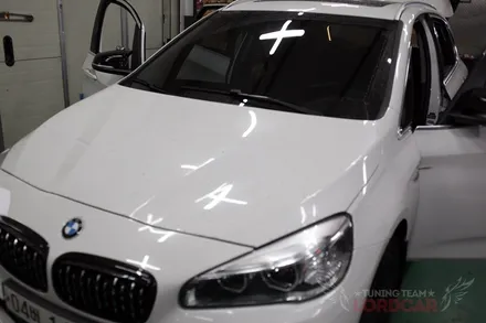 안전하면서 자동차 실내 포인트! BMW 2시리즈 컬러 안전벨트 시공! / 서울 중랑