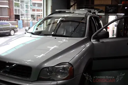 수입차 천장복원 맛집! 볼보 구형 XC90 스웨이드 트리밍 시공. / 서울 중랑