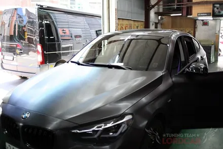 천장,필러 스웨이드 트리밍 및 도색! 고질병 썬블라인드 교체까지! BMW 5GT 시공 입니다. / 서울 중랑