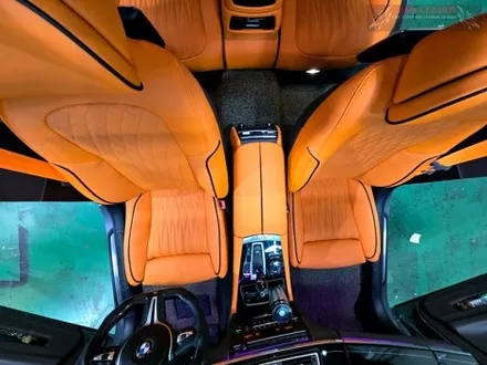 BMW F02 7시리즈 실내 커스텀, 에르메스 오렌지 제대로 터졌습니다 / 서울 중랑