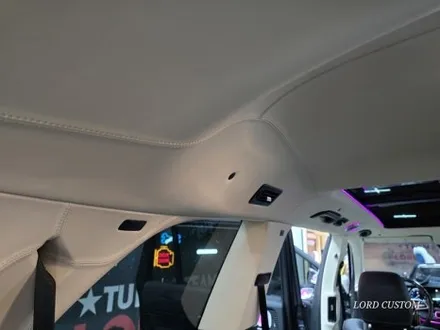 벤츠 gls580 x167실내 커스텀.. 천정 최고급 나파 패턴트리밍 벤틀리의 퀄리티를 그대로 담아내다!!바닐라화이트 커스텀 / 서울 중랑