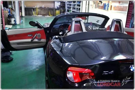 BMW Z4 튜닝 :: 천연가죽시트로 풀 체인지 ! 역시 컨버터블 오픈카는 레드가 진리입니다 ~ / 서울 중랑
