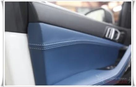 BMW X6 자동차시트교체 블루컬러 나파가죽으로 고급지게 ! / 서울 중랑