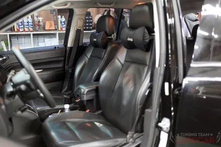 JEEP 지프 컴패스 아이보리색상으로 자동차실내인테리어 화사하게~ / 서울 중랑