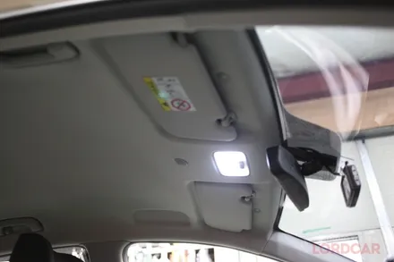 모닝 스웨이드 천장스웨이드 블랙색상으로 분위기 대변신 ! / 서울 중랑