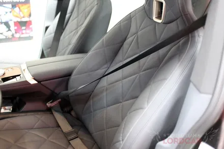 자동차 실내 포인트 인테리어! BMW IX 전좌석 컬러 안전벨트 교체 시공. / 서울 중랑