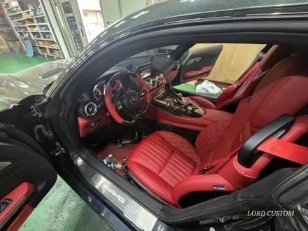 벤츠 AMG GT63 2DOOR R190 실내 블랙에서 레드 컬러로 커스텀하기!! / 서울 중랑