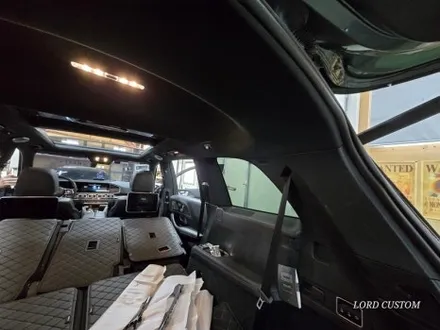 벤츠 gls580 x167실내 커스텀.. 천정 최고급 나파 패턴트리밍 벤틀리의 퀄리티를 그대로 담아내다!!바닐라화이트 커스텀 / 서울 중랑