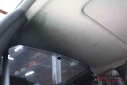 제네시스 쿠페 천장 찌든때, 얼룩고민 !! 엠보싱천장으로 해결 !! / 서울 중랑