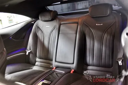 벤츠 S클래스 S63 AMG 쿠페 명품 오렌지색 나파가죽시트로 풀 체인지~ / 서울 중랑