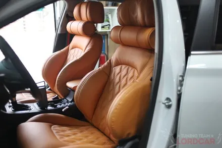 i30 pd 컬러안전벨트 구찌스타일로 오렌지색 리무진시트에 포인트! / 서울 중랑