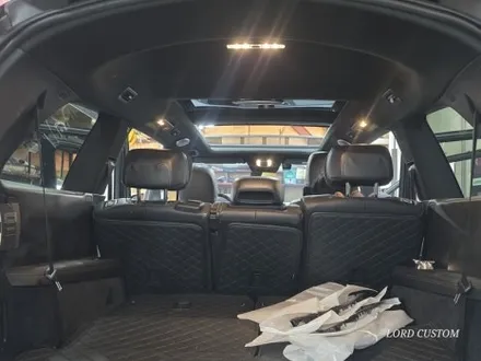 벤츠 gls580 x167실내 커스텀.. 천정 최고급 나파 패턴트리밍 벤틀리의 퀄리티를 그대로 담아내다!!바닐라화이트 커스텀 / 서울 중랑