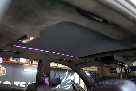 천장,필러 스웨이드 트리밍 및 도색! 고질병 썬블라인드 교체까지! BMW 5GT 시공 입니다. / 서울 중랑
