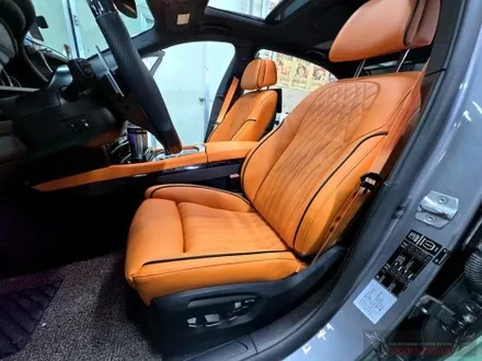 BMW F02 7시리즈 실내 커스텀, 에르메스 오렌지 제대로 터졌습니다 / 서울 중랑