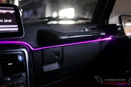 벤츠 지바겐 G63AMG 실내 엠비언트 라이트 전문샵에서 ! / 서울 중랑