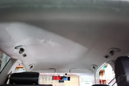 서울 수입차 천장복원 전문. 골프 4세대 천장 스웨이드 시공 입니다 / 서울 중랑