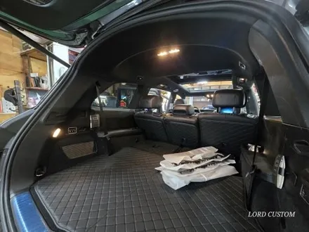 벤츠 gls580 x167실내 커스텀.. 천정 최고급 나파 패턴트리밍 벤틀리의 퀄리티를 그대로 담아내다!!바닐라화이트 커스텀 / 서울 중랑