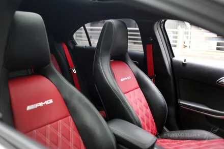 벤츠 A클래스 AMG W176 가죽시트 교체 ! 자동차실내튜닝의 맛 이거야~ / 서울 중랑