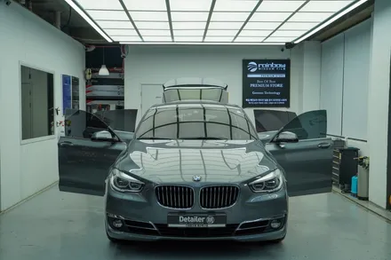 울산 썬팅 재시공 BMW 5GT 매력적인 반사 필름으로 / 울산 북구