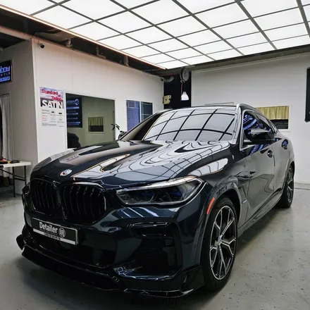 울산 썬팅 재시공 BMW X6 제대로 시공했어요 / 울산 북구
