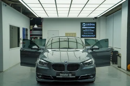 울산 썬팅 재시공 BMW 5GT 매력적인 반사 필름으로 / 울산 북구