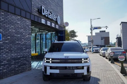 울산 싼타페MX5 유리막코팅까지 알찬 신차패키지 작업 / 울산 북구