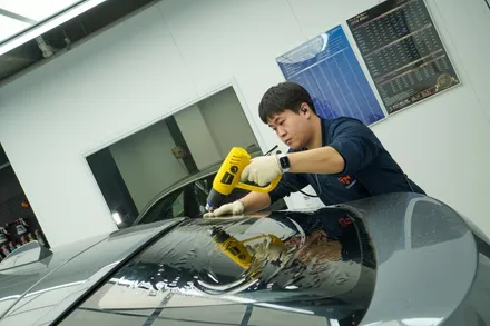 울산 썬팅 재시공 BMW 5GT 매력적인 반사 필름으로 / 울산 북구