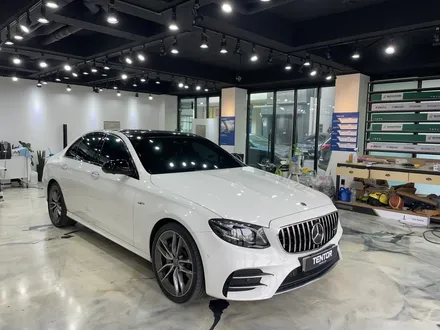 벤츠AMG E클래스 전면그릴랩핑/생활보호패키지/텐토르하남점/벤츠부분랩핑/벤츠랩핑 / 하남 망월동