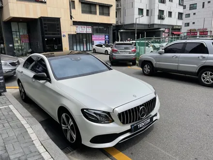 벤츠E300썬팅/블락포디비바 스카이블루/텐토르하남점/하남썬팅/하버캠프미사망월점 / 하남 망월동