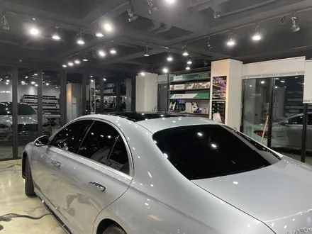 벤츠s클래스 썬팅/텐토르하남점/블락포디 스카이블루/벤츠썬팅 / 하남 망월동