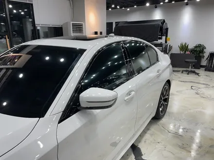 BMW520i부분랩핑/윈도우라인랩핑/텐토르하남점/하남랩핑 / 하남 망월동