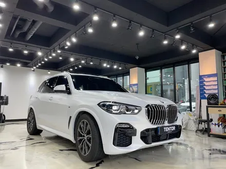 BMW X5 30d M SPORTS전체랩핑/BMW랩핑/BMW전체랩핑/텐토르하남점/하남랩핑/3m사틴프로즌바닐라/bmw x5 30d m / 하남 망월동