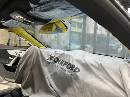 벤츠반사필름 썬팅/벤츠 amg cla 45s 썬팅/블락포디 스카이블루/ 텐토르하남점 / 하남 망월동