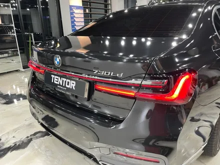 BMW730LD 전체랩핑/3M블랙메탈릭/하남랩핑/텐토르하남점 / 하남 망월동