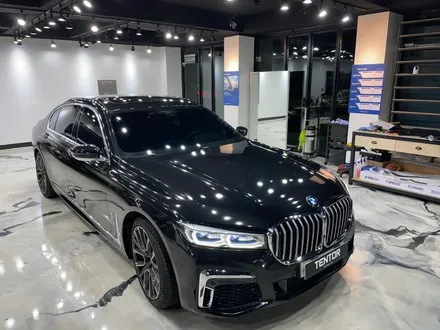 BMW730LD 전체랩핑/3M블랙메탈릭/하남랩핑/텐토르하남점 / 하남 망월동