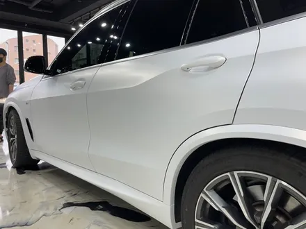 BMW X5 30d M SPORTS전체랩핑/BMW랩핑/BMW전체랩핑/텐토르하남점/하남랩핑/3m사틴프로즌바닐라/bmw x5 30d m / 하남 망월동