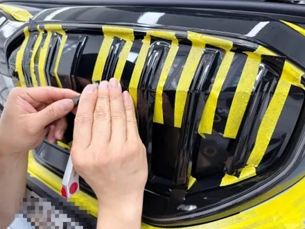 [하남랩핑] BMW 그릴 블랙에디션, 전문가가 시공해드립니다. 크롬죽이기 /부분랩핑 / 랩핑교육 / 하남 망월동