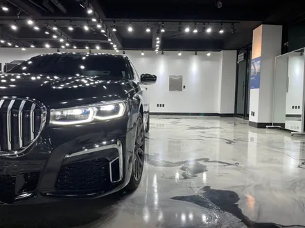 BMW730LD 전체랩핑/3M블랙메탈릭/하남랩핑/텐토르하남점 / 하남 망월동