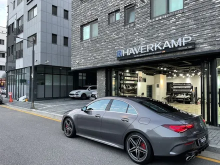 벤츠반사필름 썬팅/벤츠 amg cla 45s 썬팅/블락포디 스카이블루/ 텐토르하남점 / 하남 망월동
