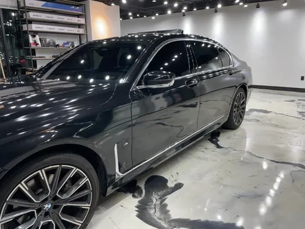 BMW730LD 전체랩핑/3M블랙메탈릭/하남랩핑/텐토르하남점 / 하남 망월동