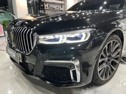 BMW730LD 전체랩핑/3M블랙메탈릭/하남랩핑/텐토르하남점 / 하남 망월동