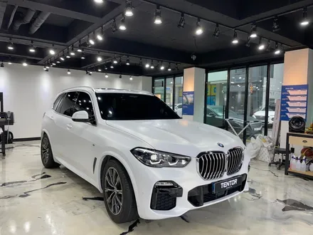 BMW X5 30d M SPORTS전체랩핑/BMW랩핑/BMW전체랩핑/텐토르하남점/하남랩핑/3m사틴프로즌바닐라/bmw x5 30d m / 하남 망월동