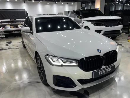 BMW520i부분랩핑/윈도우라인랩핑/텐토르하남점/하남랩핑 / 하남 망월동