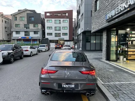 벤츠반사필름 썬팅/벤츠 amg cla 45s 썬팅/블락포디 스카이블루/ 텐토르하남점 / 하남 망월동