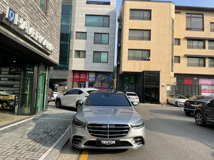 벤츠s클래스 썬팅/텐토르하남점/블락포디 스카이블루/벤츠썬팅 / 하남 망월동