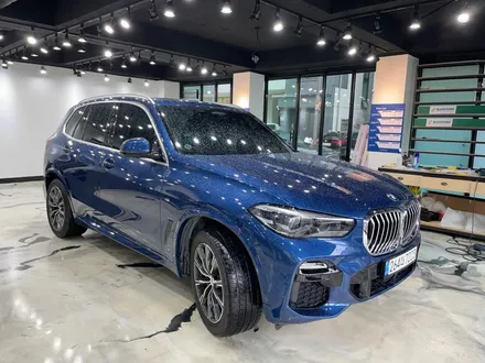 BMW X5 30d M SPORTS전체랩핑/BMW랩핑/BMW전체랩핑/텐토르하남점/하남랩핑/3m사틴프로즌바닐라/bmw x5 30d m / 하남 망월동