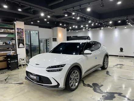 제네시스 gv60하단 크롬죽이기/gv60부분랩핑/전기차랩핑/gv60투톤랩핑/gv60크롬죽이기/gv60가니쉬랩핑/텐토르하남점/제네시스 GV60 / 하남 망월동